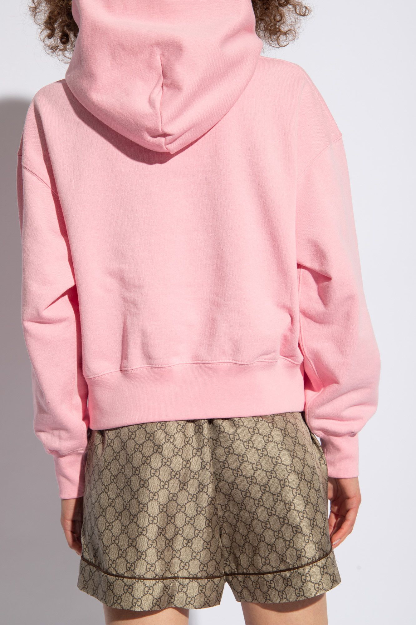 Gucci o1la5ras0526 Cotton Jersey Sweatshirt Hoodie With Print Size XS / US 0-2 / IT 36-38 - 4 Thumbnail