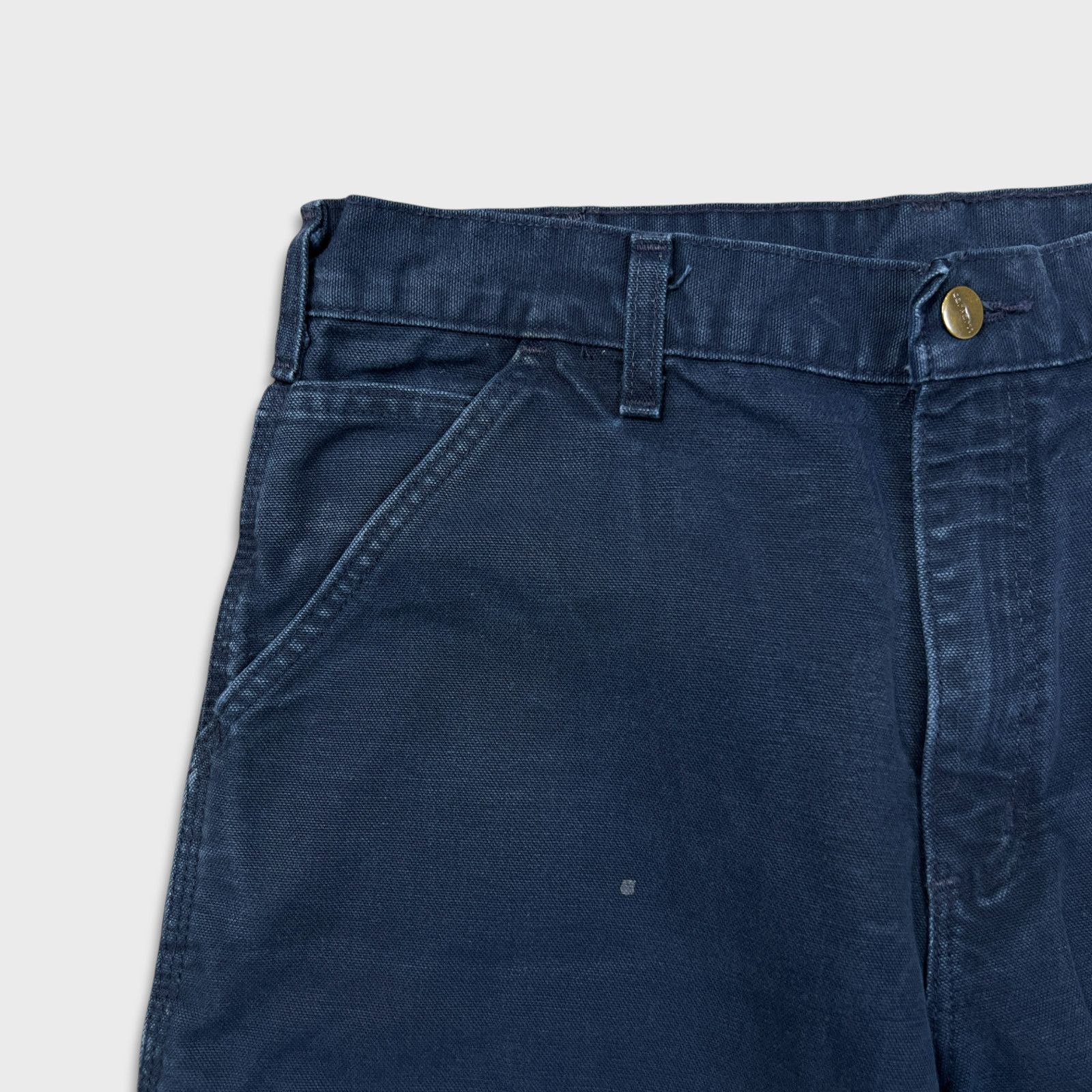 Carhartt × Vintage Carhartt Pants 34x30 Original Dungaree Work Carpenter Baggy Size US 34 / EU 50 - 3 Thumbnail