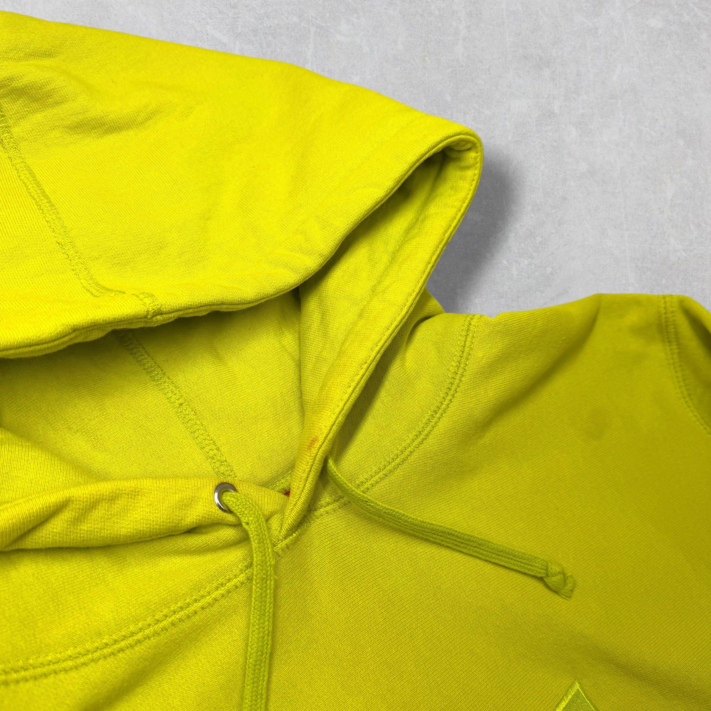 Supreme Supreme Acid Green Box Logo Hoodie XL Size US XL / EU 56 / 4 - 3 Thumbnail