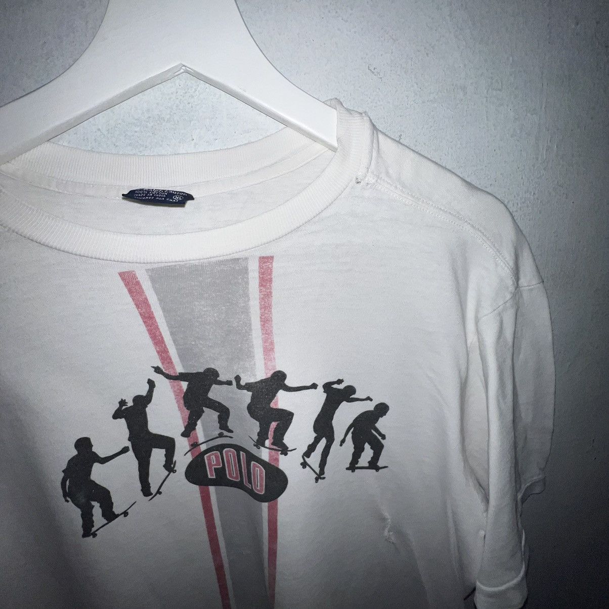 Polo Ralph Lauren 20x28 Vintage 90s Polo Ralph Lauren Skateboarding T-Shirt XL Size US XL / EU 56 / 4 - 3 Thumbnail