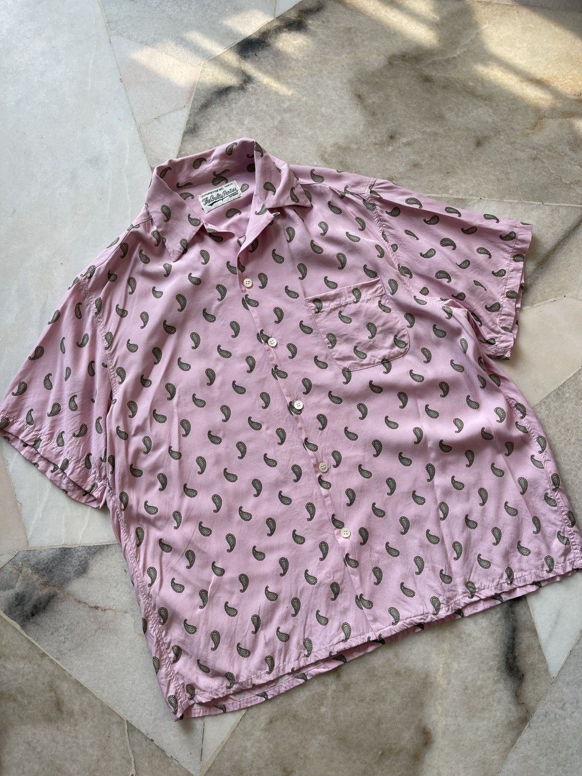 Wacko Maria Wacko Maria 100% Rayon Bandana Shirt Size US L / EU 52-54 / 3 - 8 Thumbnail