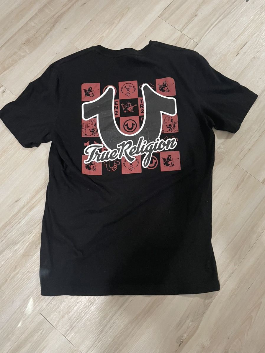 True Religion True religion black dark red tee Size US M / EU 48-50 / 2 - 3 Thumbnail