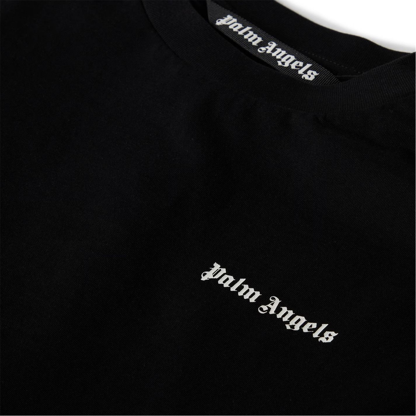 Palm Angels o1g2r1mq0426 Small Logo T-Shirt in Black Size US XS / EU 42 / 0 - 2 Thumbnail