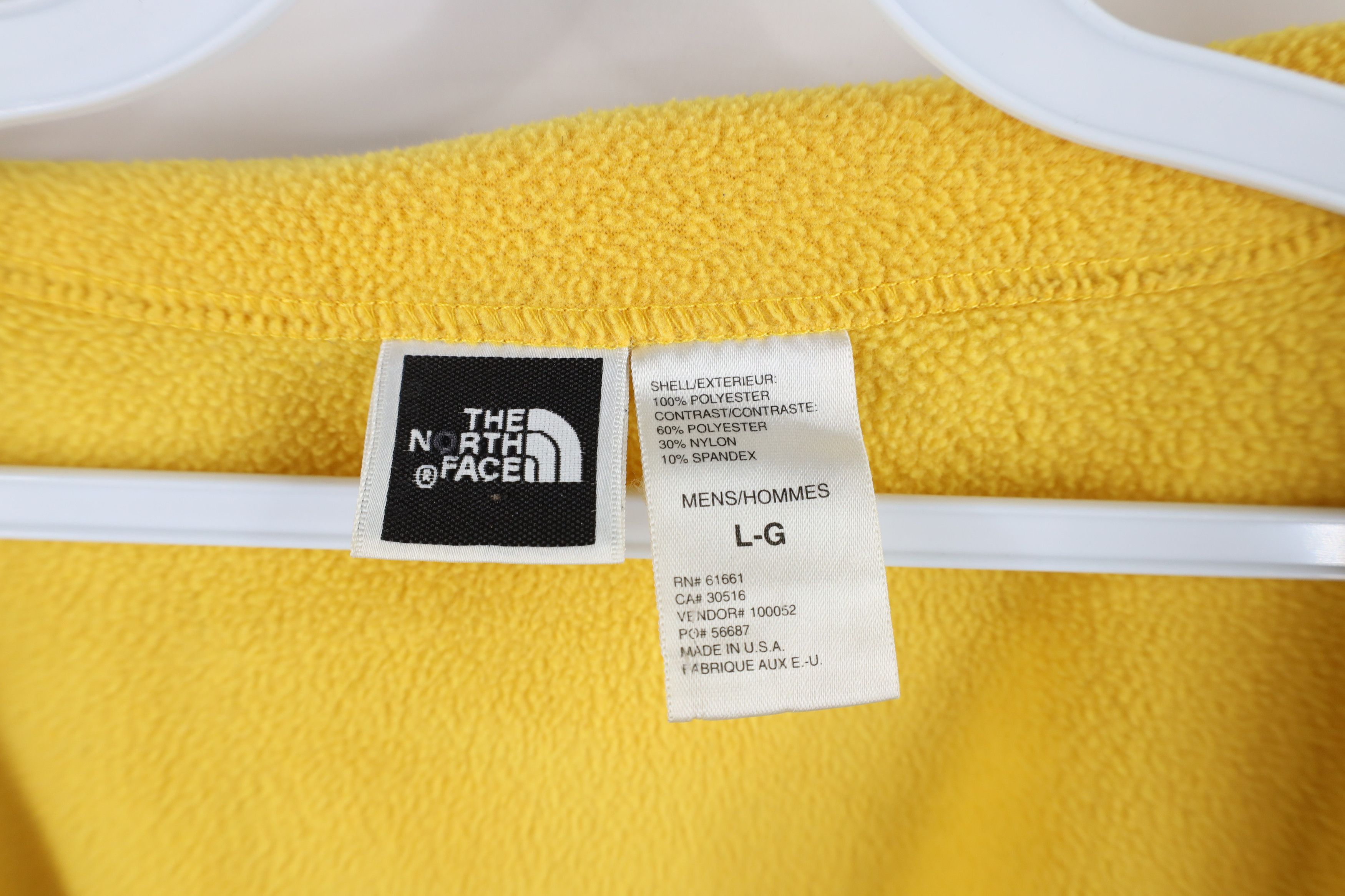 The North Face × Vintage Vintage 90s The North Face Spell Out Fleece Vest Jacket USA Size US L / EU 52-54 / 3 - 7 Thumbnail