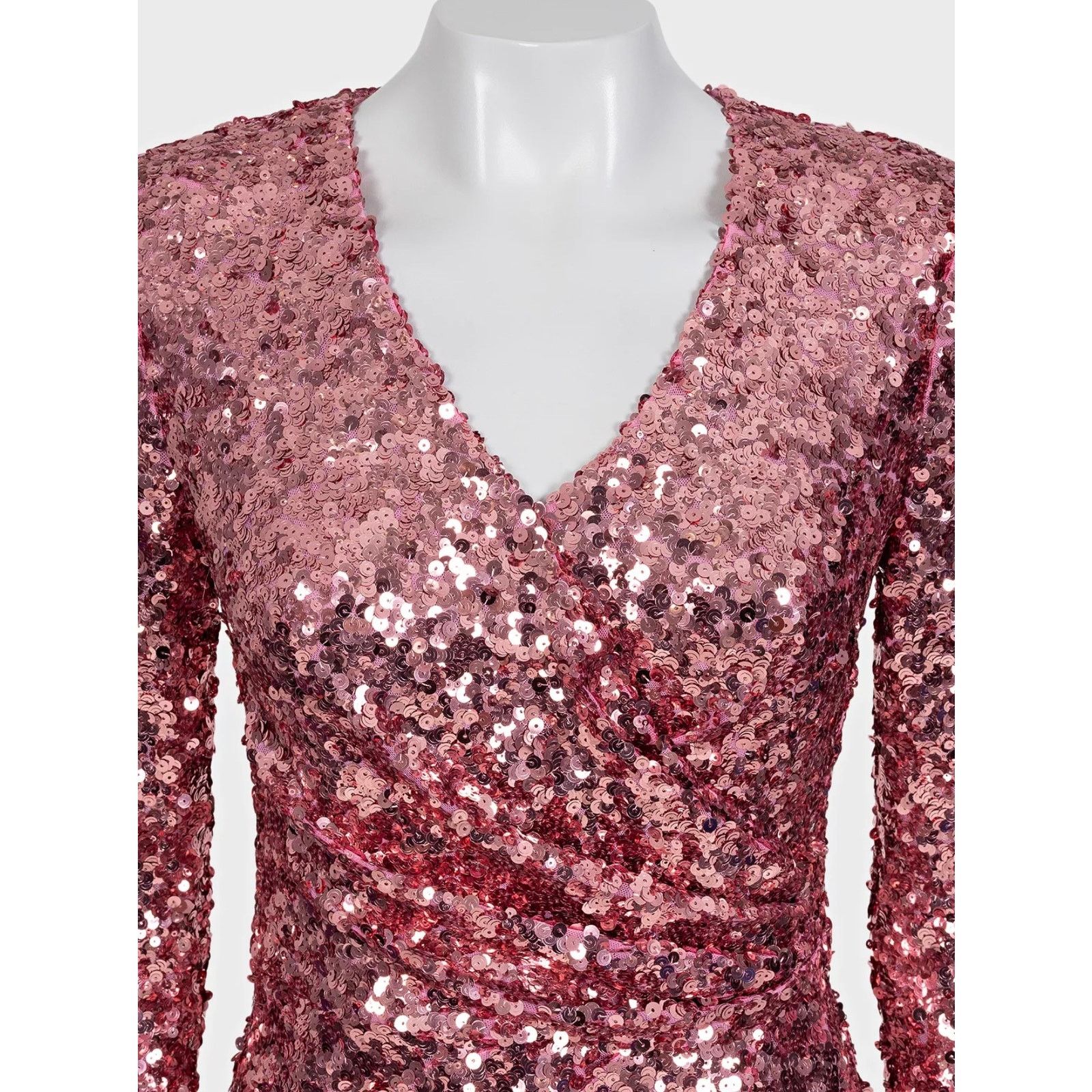 Dolce & Gabbana Dolce & Gabbana Pink Sequin Dress - Size M/IT42 Size M / US 6-8 / IT 42-44 - 4 Thumbnail