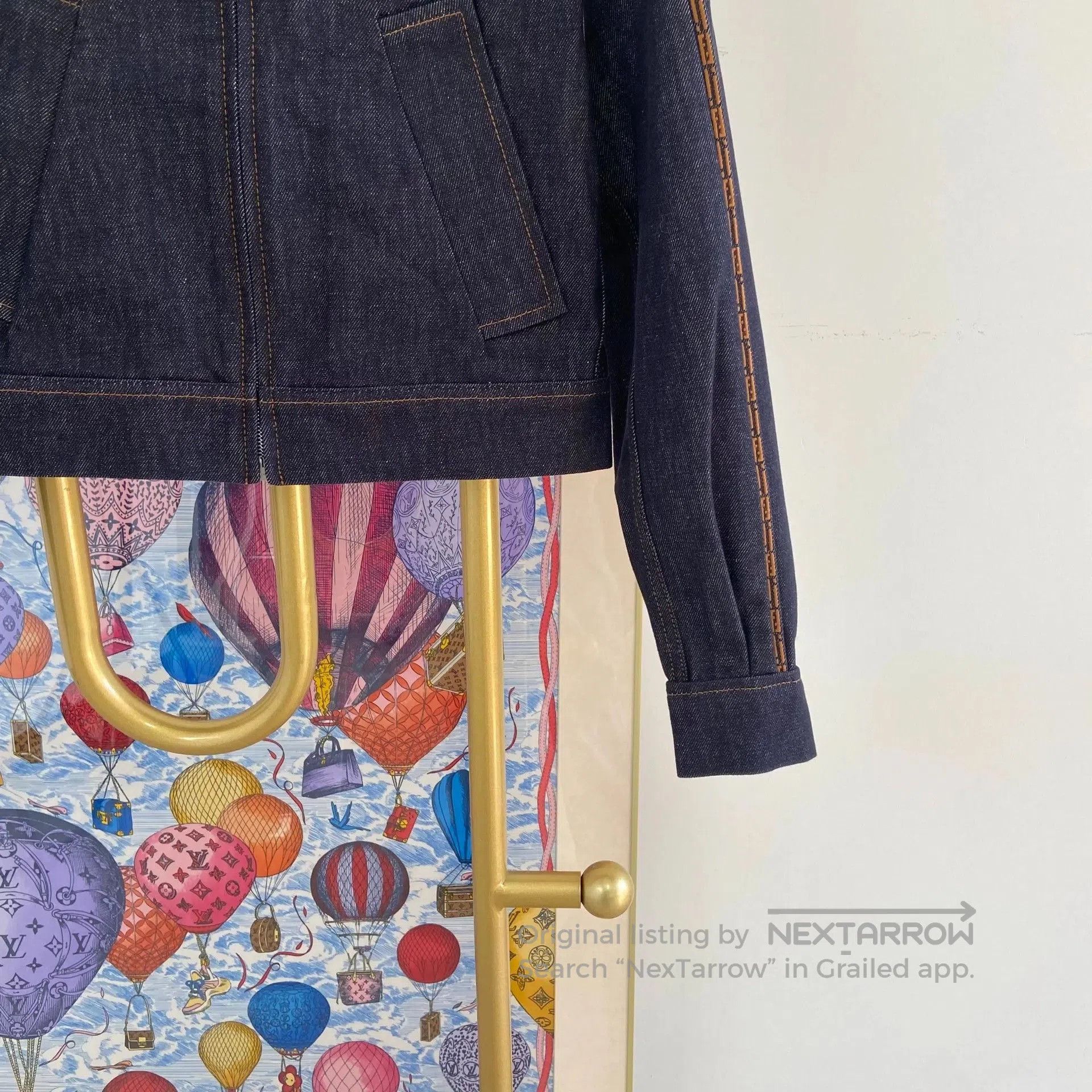 Fendi Fendi Dark Blue Denim Jacket. Size XS / US 0-2 / IT 36-38 - 5 Thumbnail