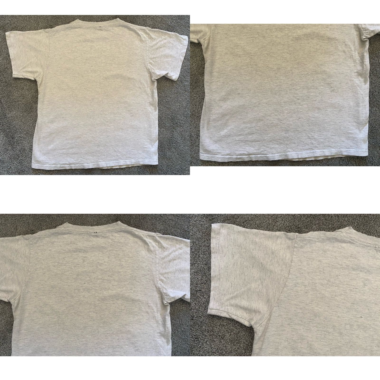 Changes VINTAGE 1993 Changes T Shirt Dallas Cowboys Looney Tunes Men L Single Stitch Gray Short Sleeve Bugs Bunny Sylvester Taz 90s Cartoon Sports NFL Size US L / EU 52-54 / 3 - 10 Thumbnail