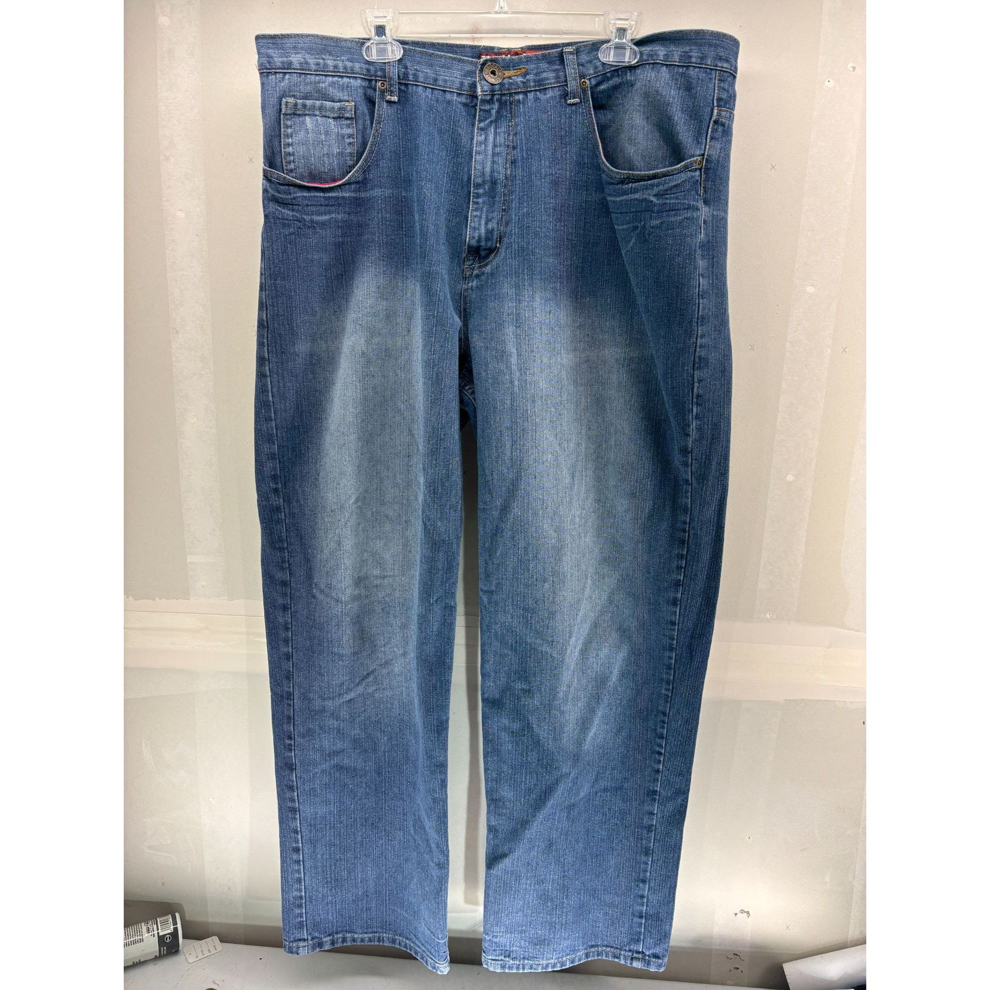 Brooklyn Xpress Vintage Y2K Brooklyn Express Jeans 42x31 Baggy Wide Leg Grun Size US 42 / EU 58 - 4 Thumbnail