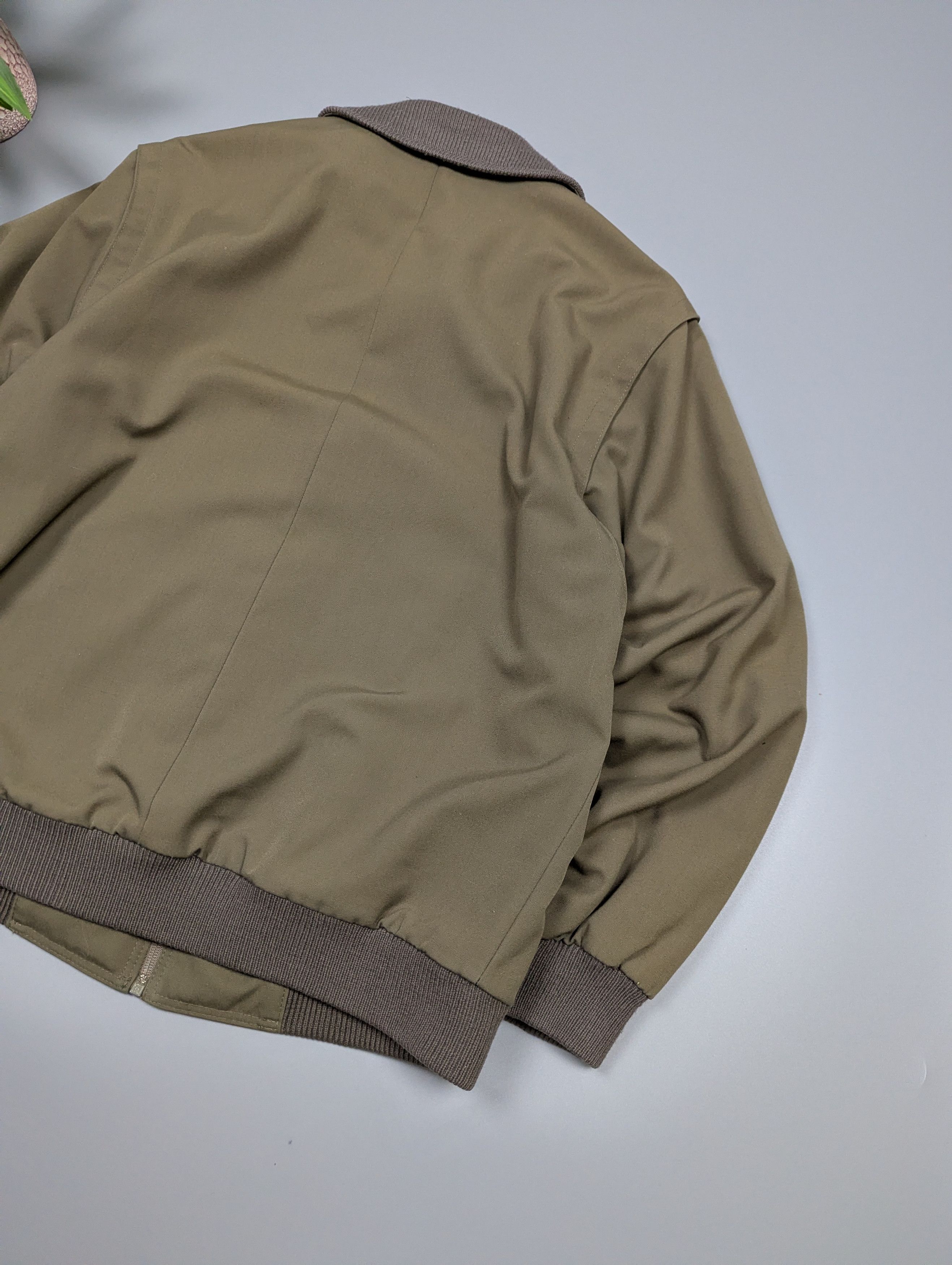 Vintage Vintage MA-1 Bomber Jacket Olive Military Flight Style Opti Size US M / EU 48-50 / 2 - 14 Thumbnail