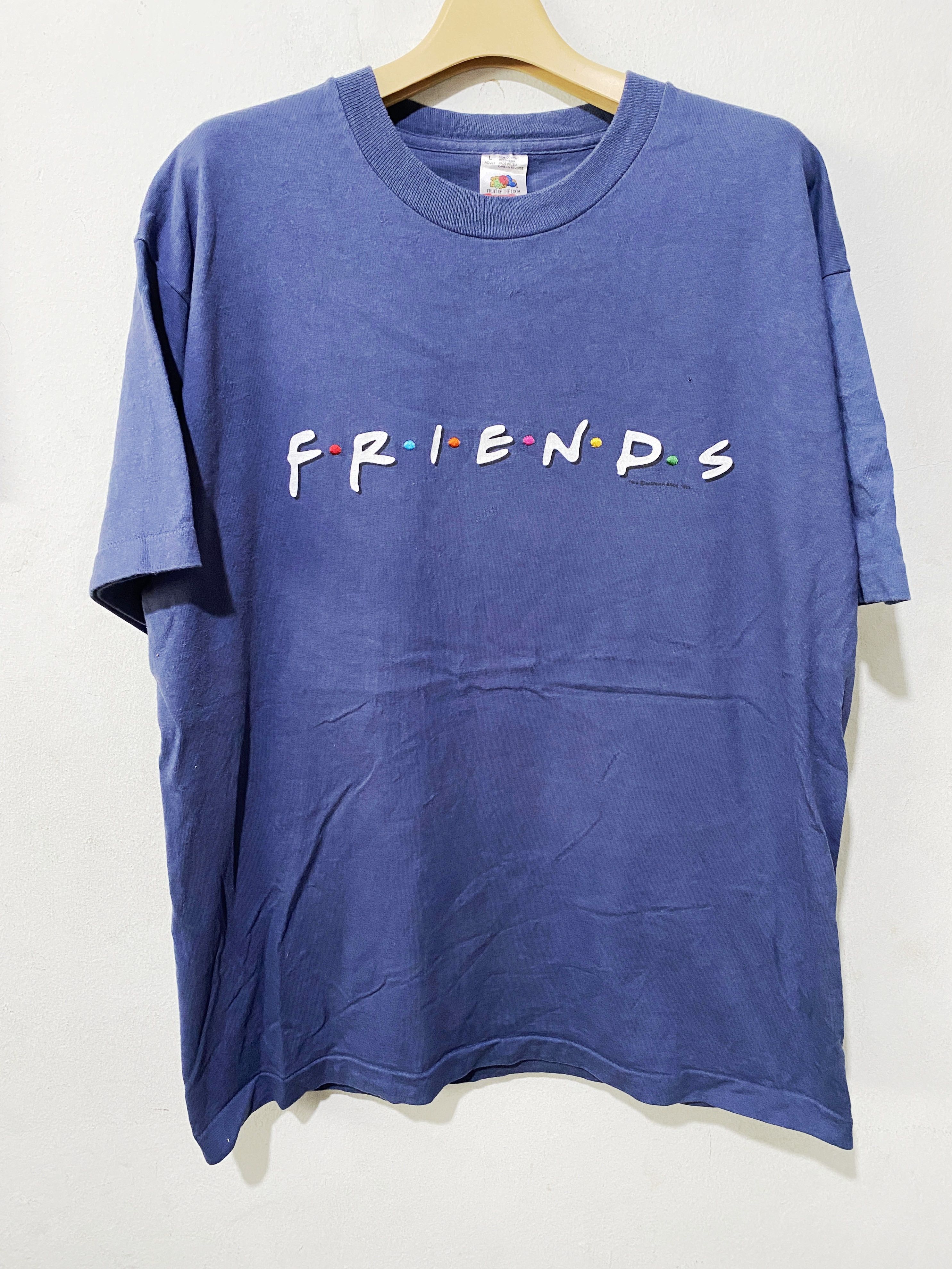 Vintage Vintage 90s Friends TV Show Shirt Size US L / EU 52-54 / 3 - 1 Thumbnail