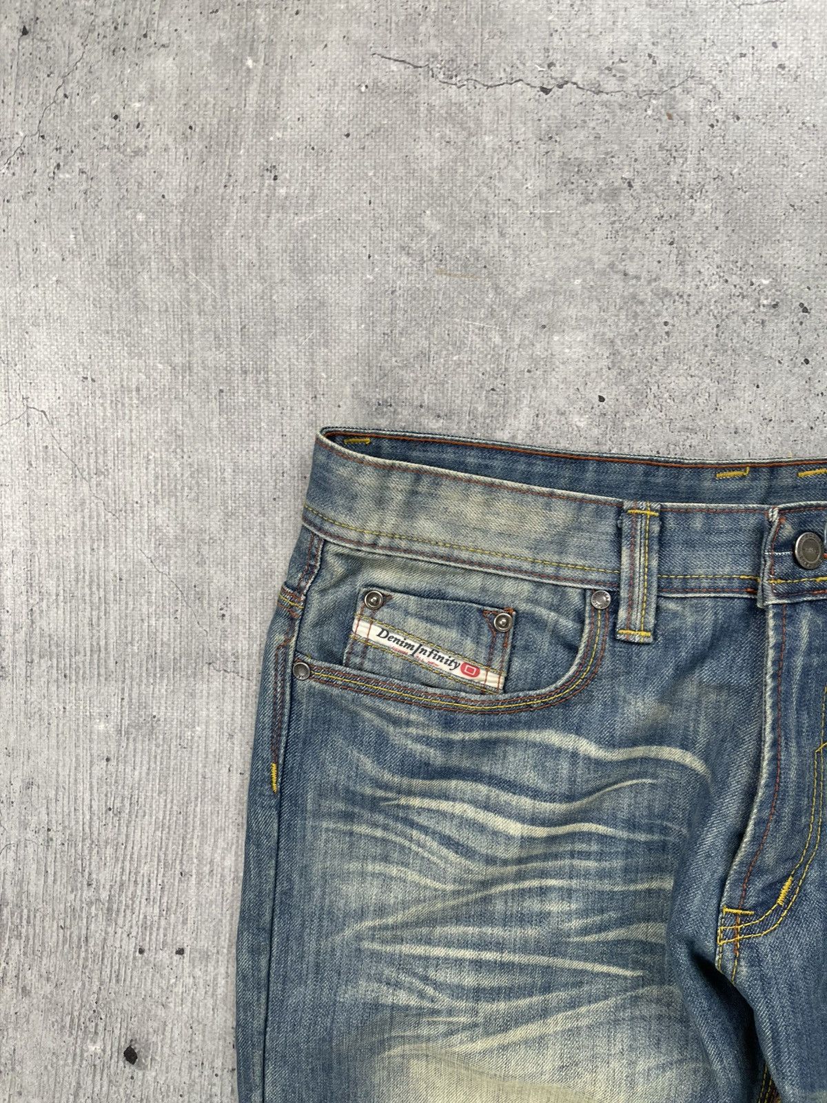 Diesel DIESEL DENIM DISTRESSED STYLE JEANS PANTS Size US 34 / EU 50 - 7 Thumbnail
