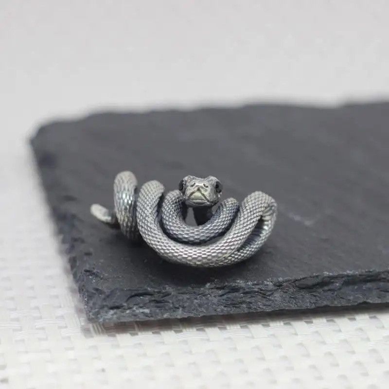 Jewelry × Vintage Gothic Punk Snake Pendant Necklace Size ONE SIZE - 3 Thumbnail