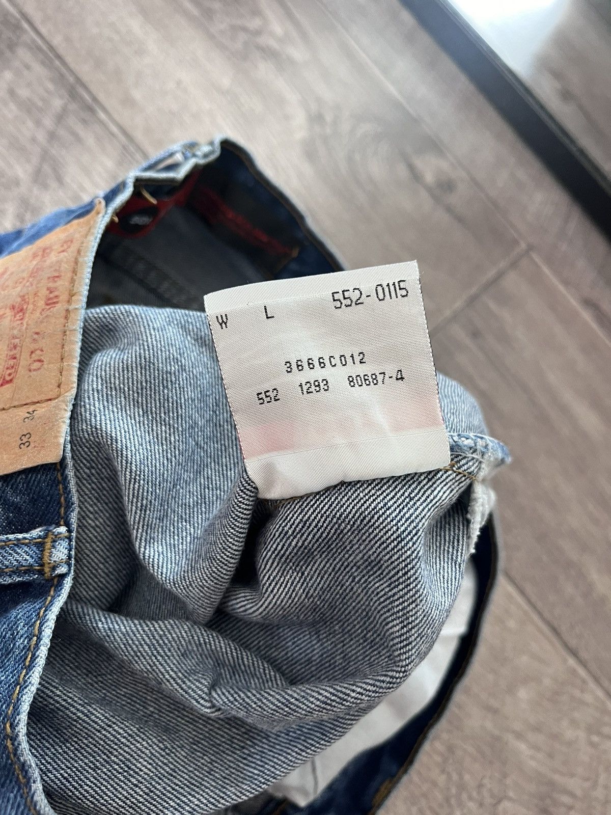 Levi's Vintage 90s Levi's 501 Blue Denim Jeans Size US 33 - 15 Thumbnail