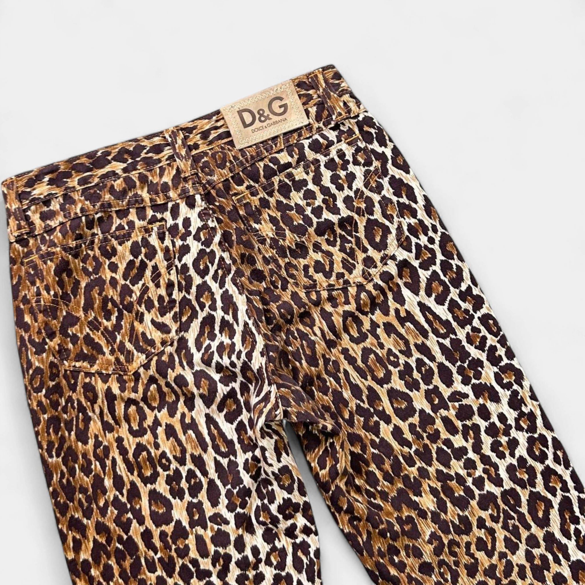 Dolce & Gabbana Dolce & Gabbana Leopard Skinny Jeans Size US 32 / EU 48 - 5 Thumbnail