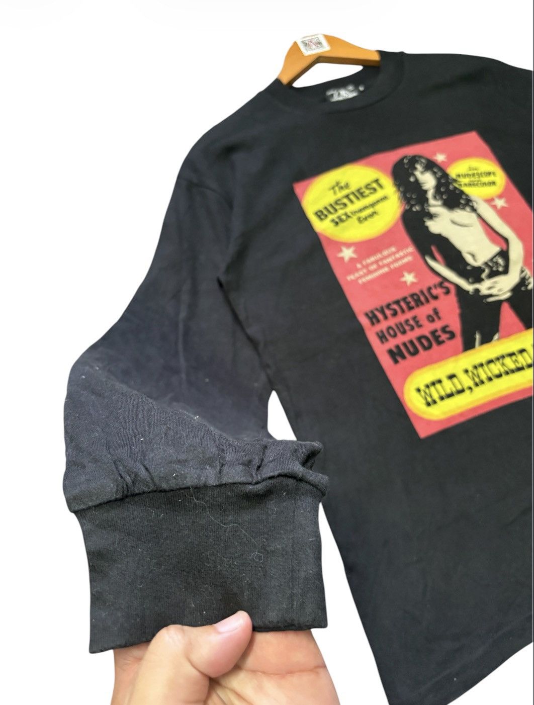 Hysteric Glamour 💸BINDING OFFER💸HYSTERIC GLAMOUR “HOUSE OF NUDES” LONGSLEEVE💥 Size US S / EU 44-46 / 1 - 8 Thumbnail