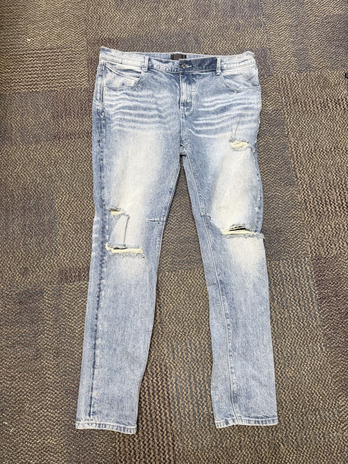 Rta Rta Bryant Cross Stretch High-Rise Slim-Fit Jeans Size US 38 / EU 54 - 1 Thumbnail