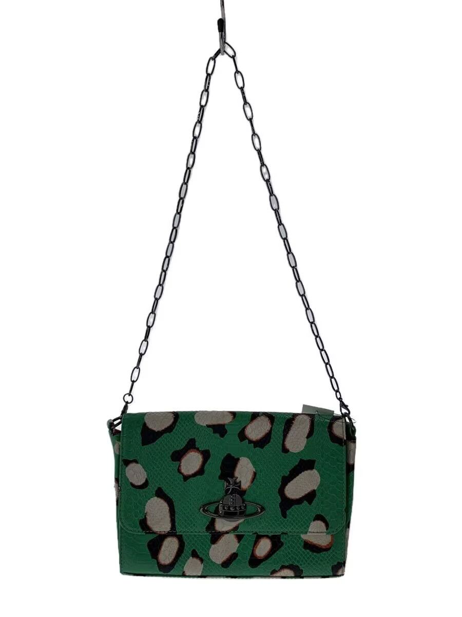 Vivienne Westwood Orb Chain Leopard Shoulder Bag Size ONE SIZE - 1 Thumbnail