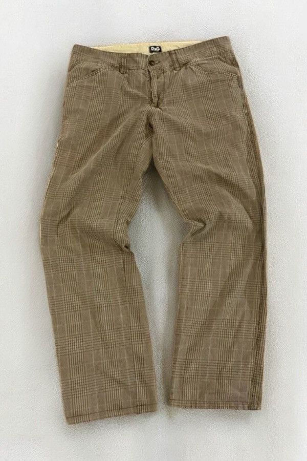 Dolce & Gabbana 2006 Dolce gabbana Vintage D&G plaid "Trouser" pants Size US 36 / EU 52 - 2 Thumbnail