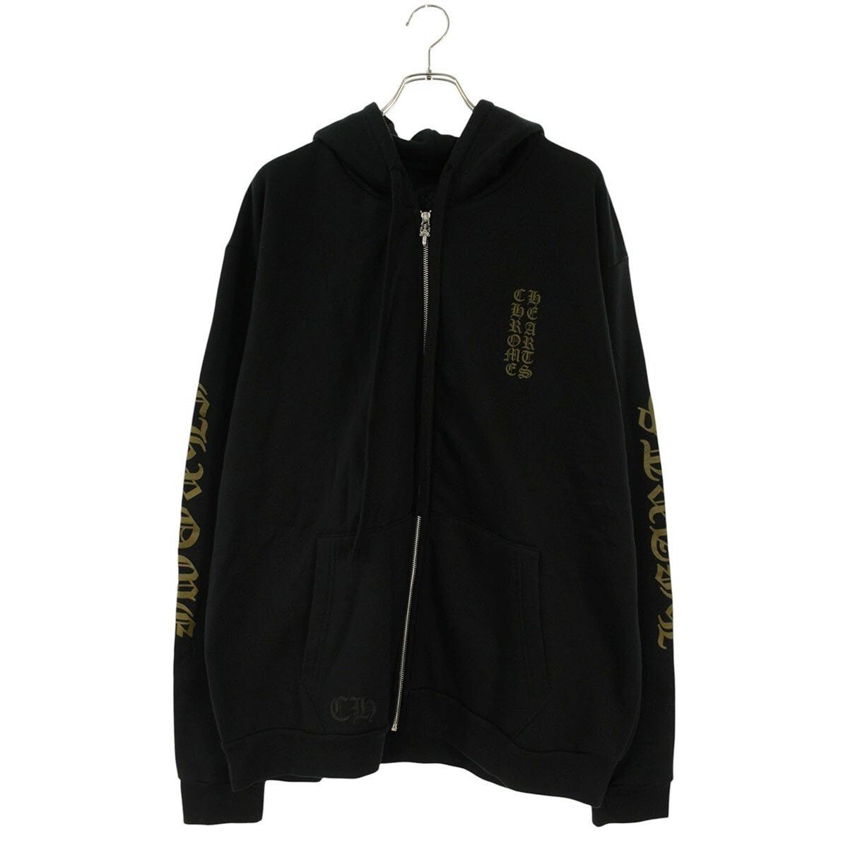 Chrome Hearts Chrome Hearts Arm Logo Print Zip Up Parka Size US XL / EU 56 / 4 - 1 Thumbnail