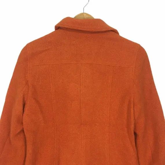 Japanese Brand Vtg ELLE PARIS FASHION Orange Jacket Sport Coat Cardigan Size S / US 4 / IT 40 - 10 Thumbnail