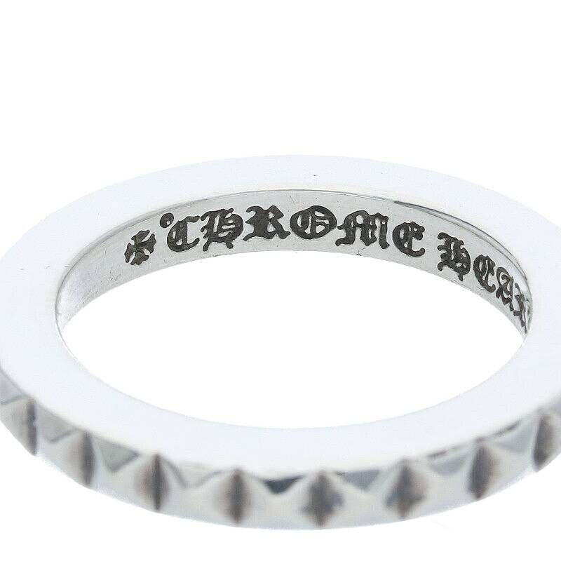 Chrome Hearts Chrome Hearts Big Punk Silver Ring No. 12 TFP Size ONE SIZE - 4 Thumbnail