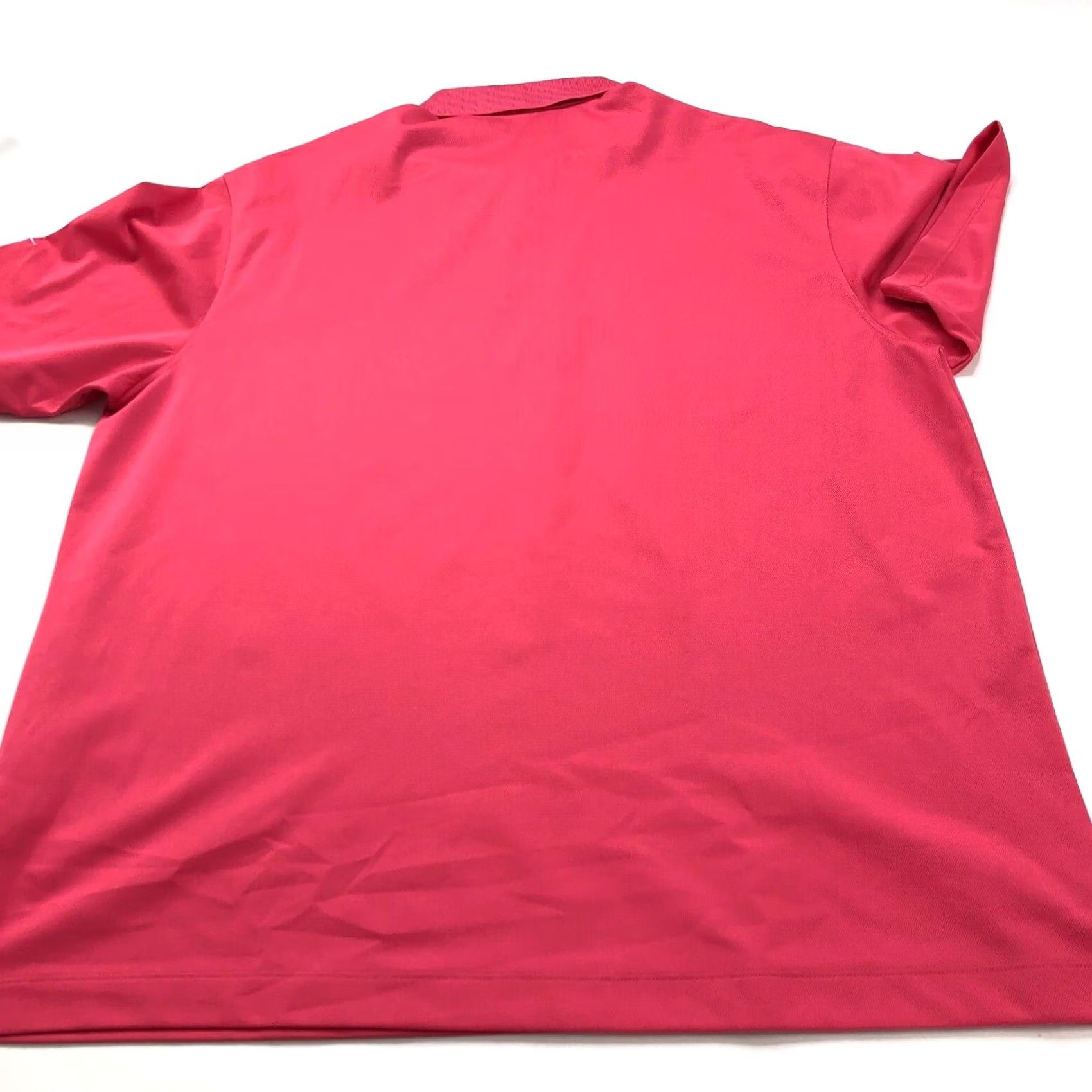 Nike Nike Dri Fit XL Mens Golf SS Button Polo Solid Shirt Pink Size US XL / EU 56 / 4 - 6 Thumbnail