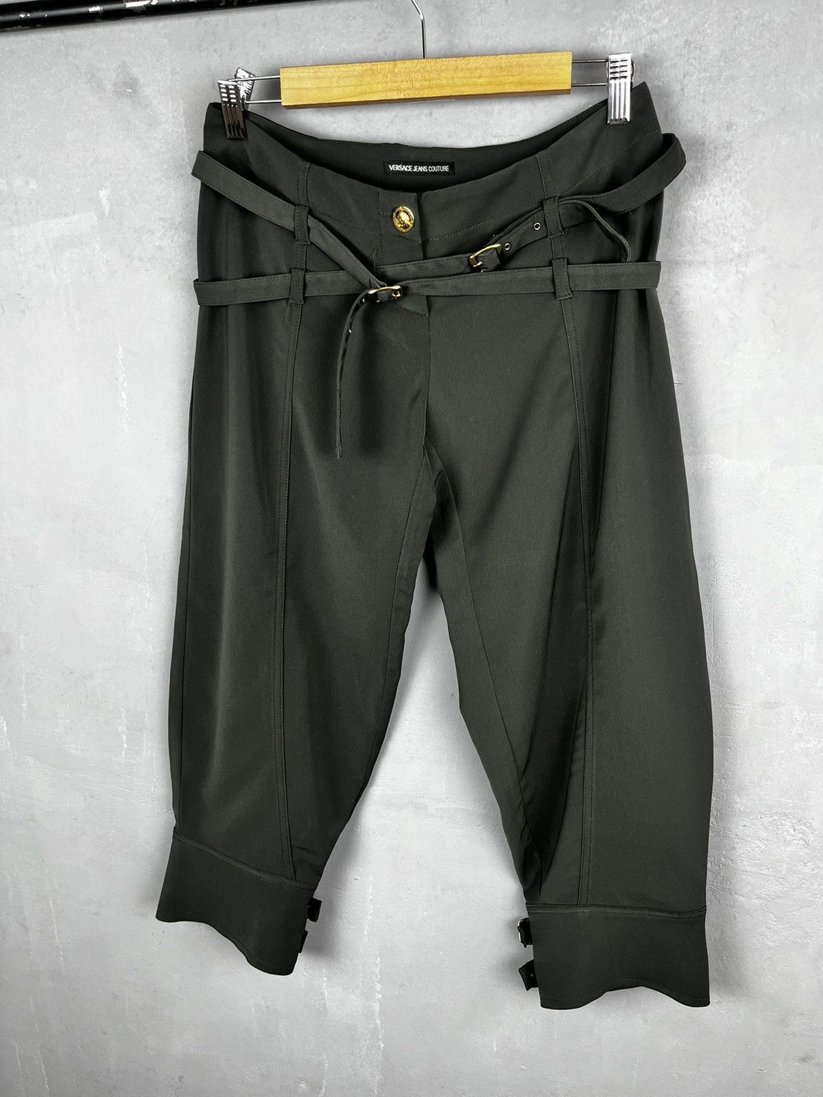 Versace × Versace Jeans Couture Versace Y2K pants Size 28" / US 6 / IT 42 - 1 Thumbnail