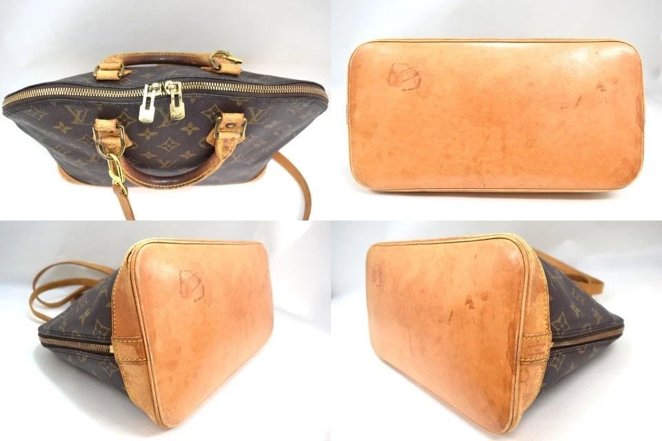 Louis Vuitton Auth Louis Vuitton Alma PM Handbag Monogram Canvas M51130 Size ONE SIZE - 7 Thumbnail