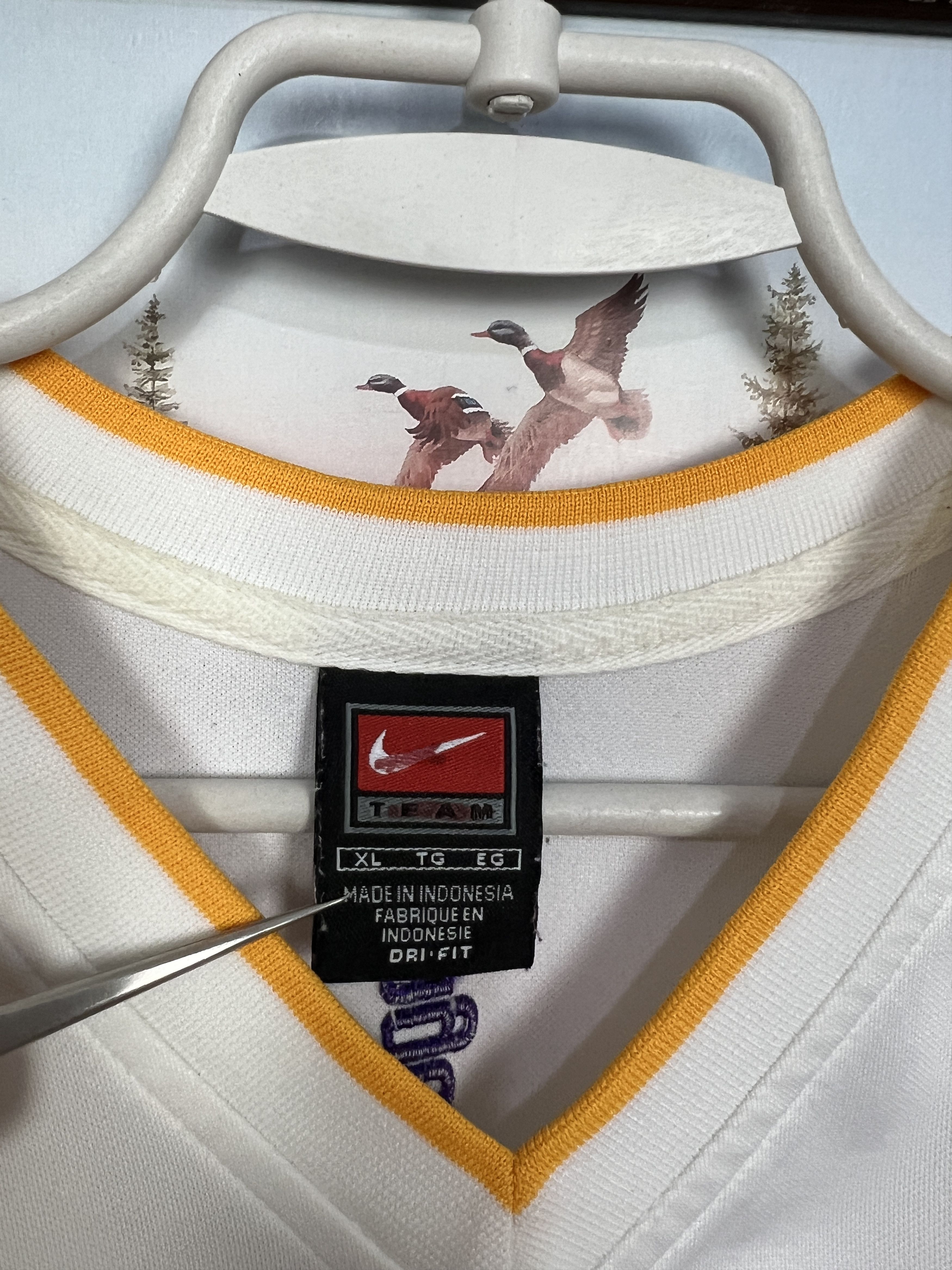Nike Los Angeles Lakers NBA Warm Up Sweatshirt Shooting Track Top Size US XL / EU 56 / 4 - 8 Thumbnail