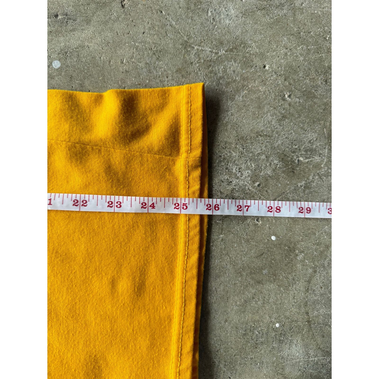 Vintage Vintage 1970s Sertoma Club V-Neck Ringer Collared Yellow Tee Size US S / EU 44-46 / 1 - 5 Thumbnail