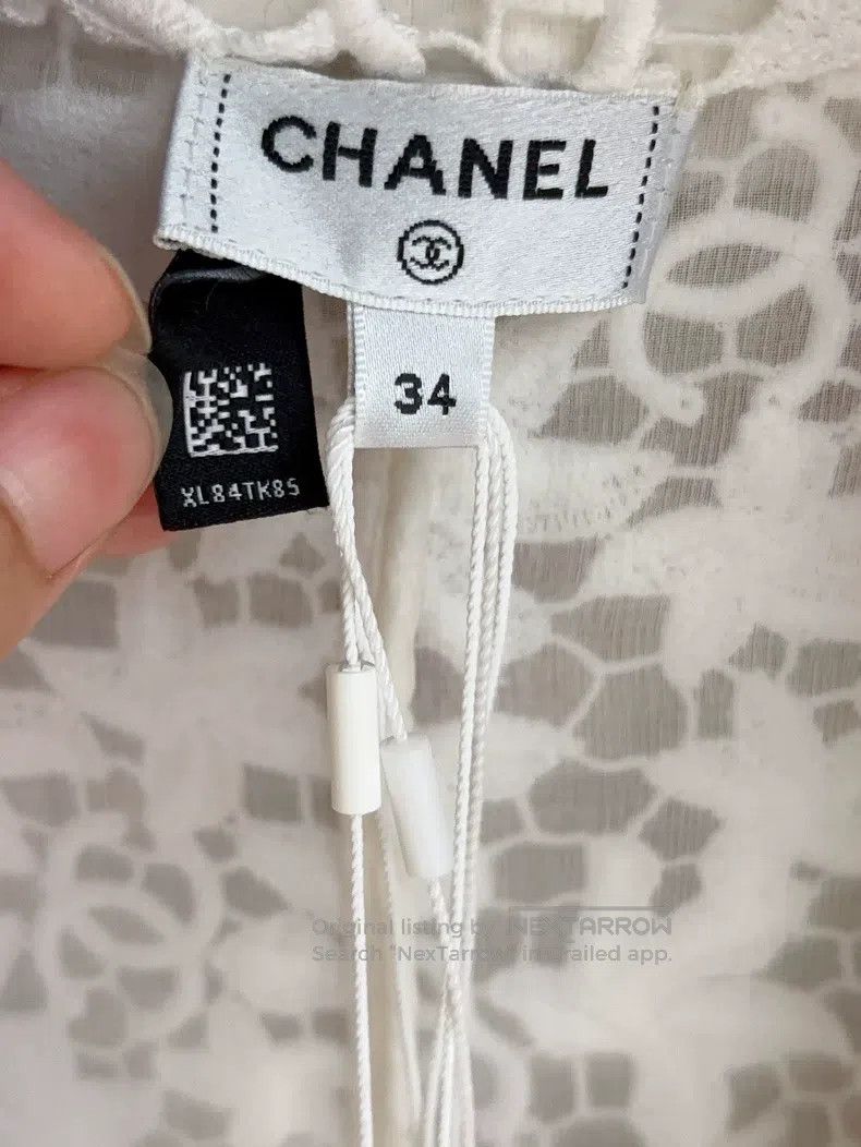 Chanel Chanel Embroidered lace jacket Size XXS / US 00 / IT 34 - 6 Thumbnail