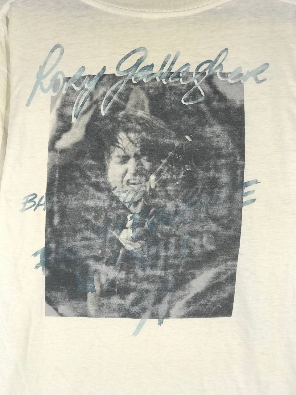 Band Tees Vintage rory Gallagher irish singer fresh evidence Size US XL / EU 56 / 4 - 6 Thumbnail