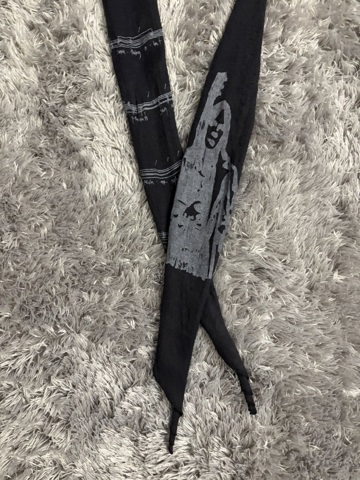 Number (N)ine × Takahiromiyashita The Soloist. Number (N)ine scarf