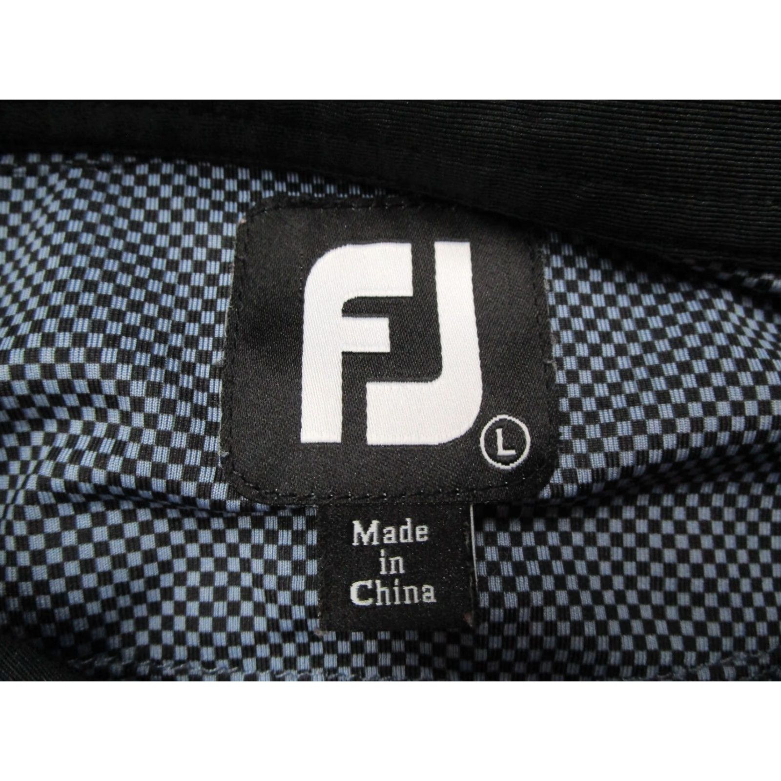 Footjoy FootJoy Shirt Mens Large Blue Check Golf Performance Polo 2020 Legends Cup Size US L / EU 52-54 / 3 - 3 Thumbnail