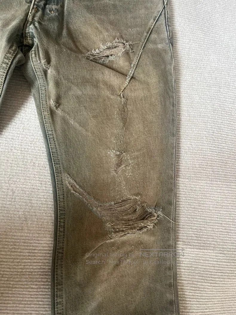 Number (N)ine Number (n)ine 07ss Distressed Denim Jeans. Size US 32 / EU 48 - 4 Thumbnail
