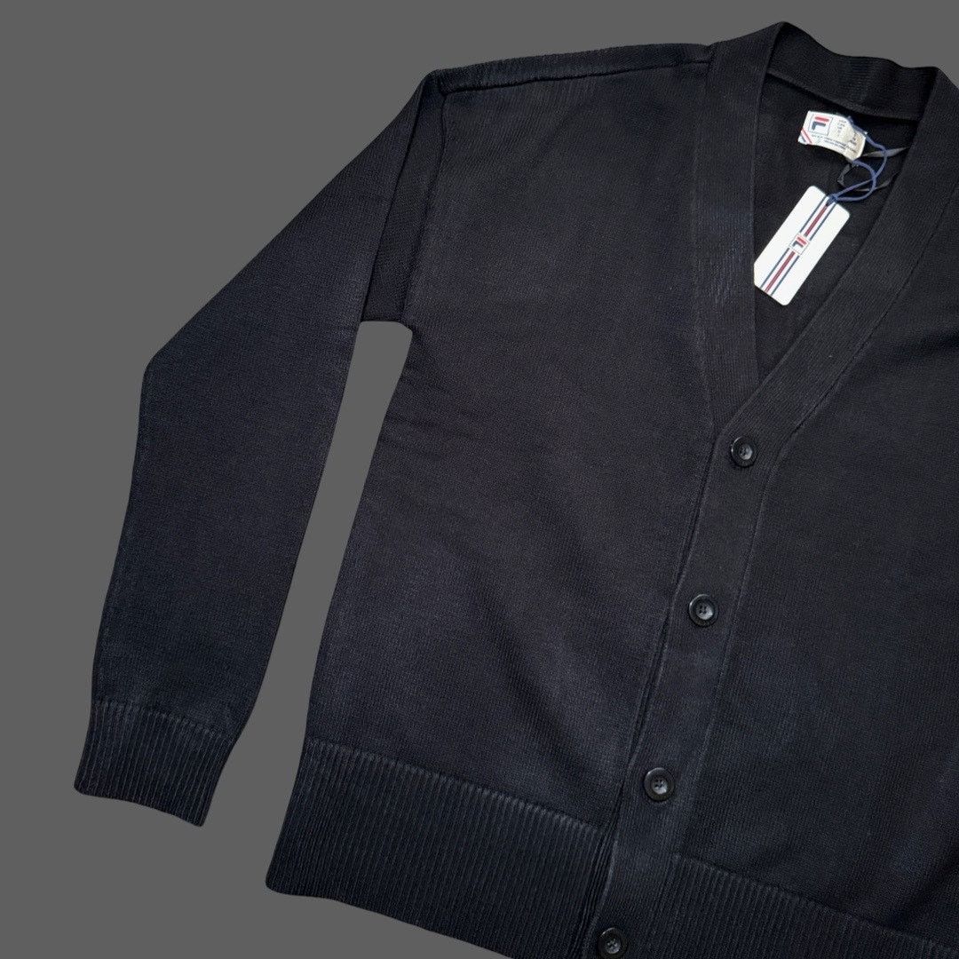 Fila Fila Casa Baseline Cardigan Black Size Men S NWT $150 Size US S / EU 44-46 / 1 - 2 Thumbnail