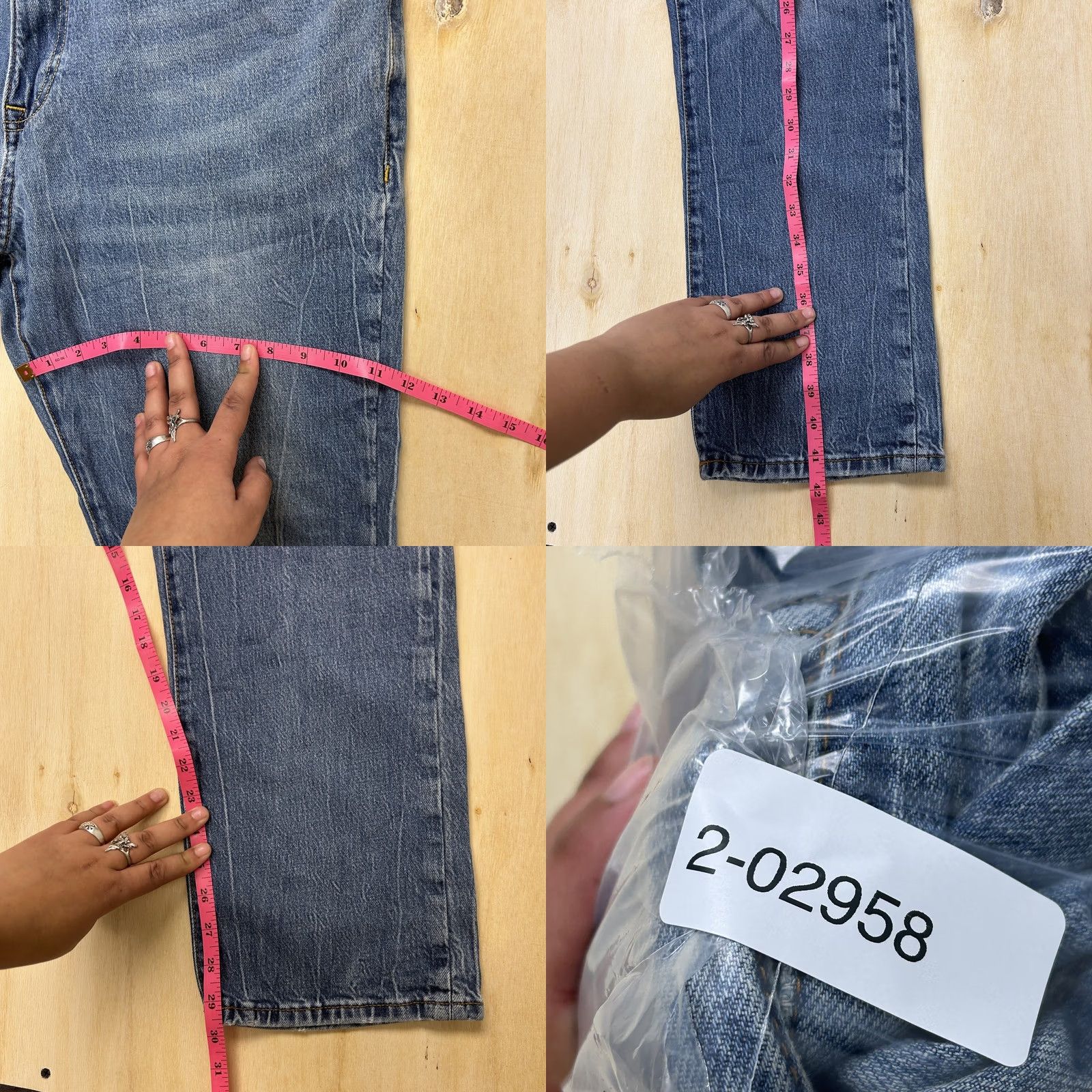 Nautica Nautica Vintage Straight Fit Jeans Mens Medium Wash Blue Denim 38x32 Regular Inseam 32 Pants Pocketed Size US 38 / EU 54 - 8 Thumbnail