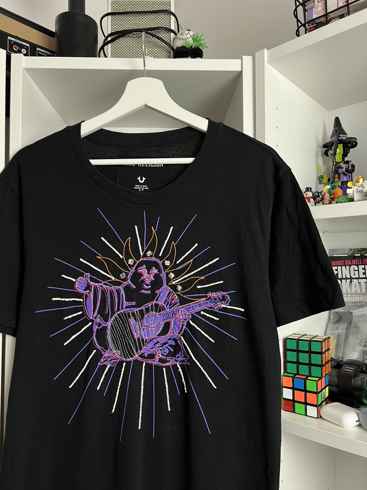 Designer × True Religion True Religion big logo black t-shirt S casual drain skate y2k Size US S / EU 44-46 / 1 - 3 Thumbnail