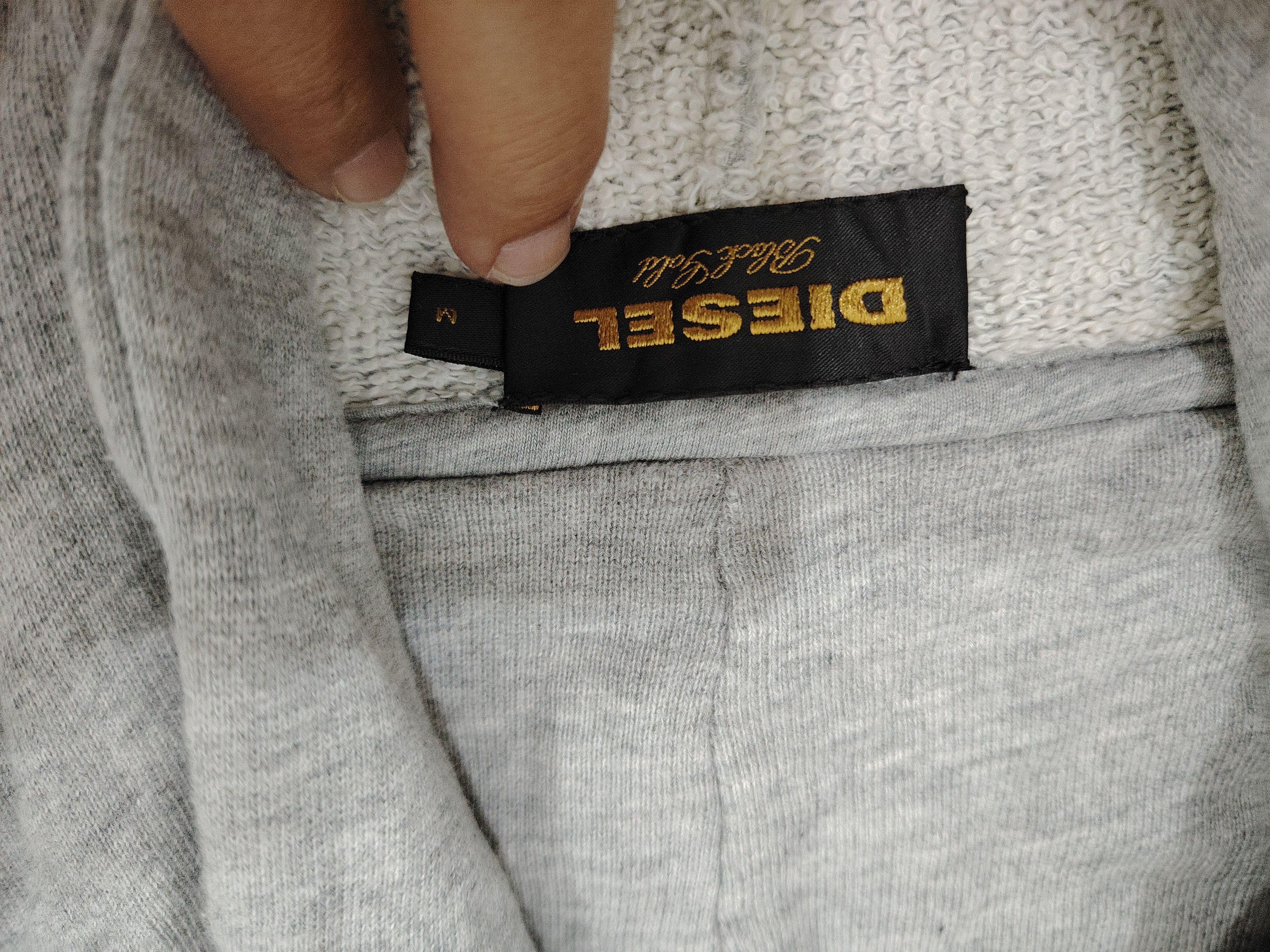 Diesel × Diesel Black Gold Diesel Black Gold Idle Headed Zipper Hoodie Sweater Size M / US 6-8 / IT 42-44 - 6 Thumbnail
