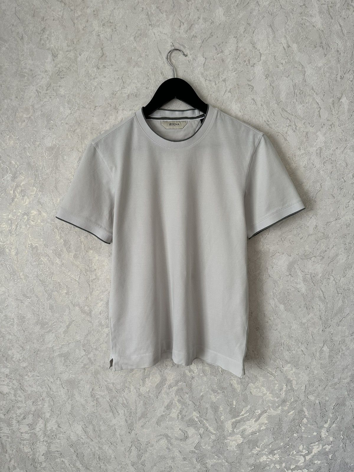 Z ZEGNA classic white t shirt