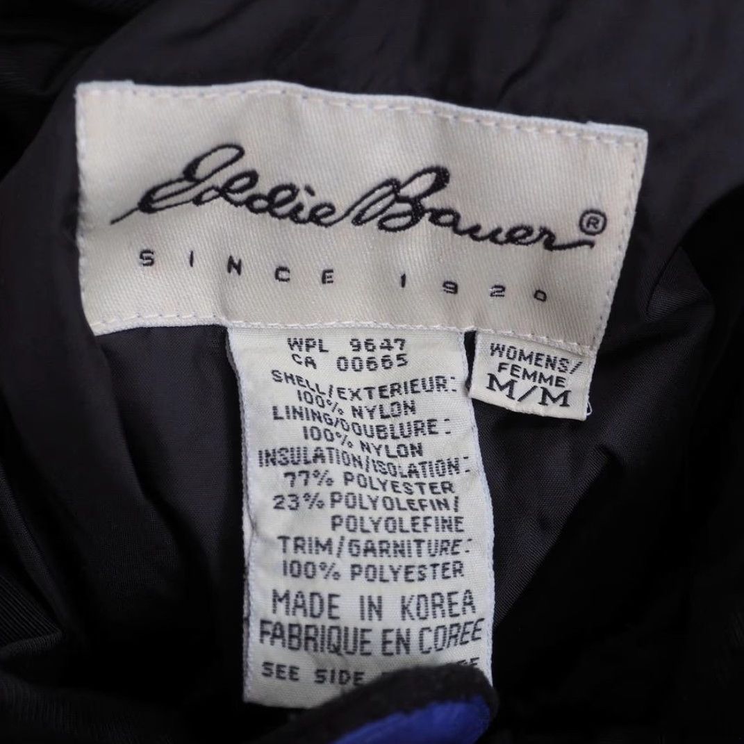 Eddie Bauer Eddie Bauer Womens Hooded Purple Blue Insulated Parka Jacket Size M - Parka, Hooded, Insulated, Nylon Shell, Purple/Blue Womens Mens Girls Boys Size M / US 6-8 / IT 42-44 - 3 Thumbnail