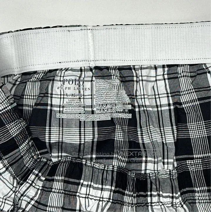 Polo Ralph Lauren Polo Ralph Lauren Men's Woven Cotton Boxer Briefs 5. Size US 36 / EU 52 - 3 Thumbnail