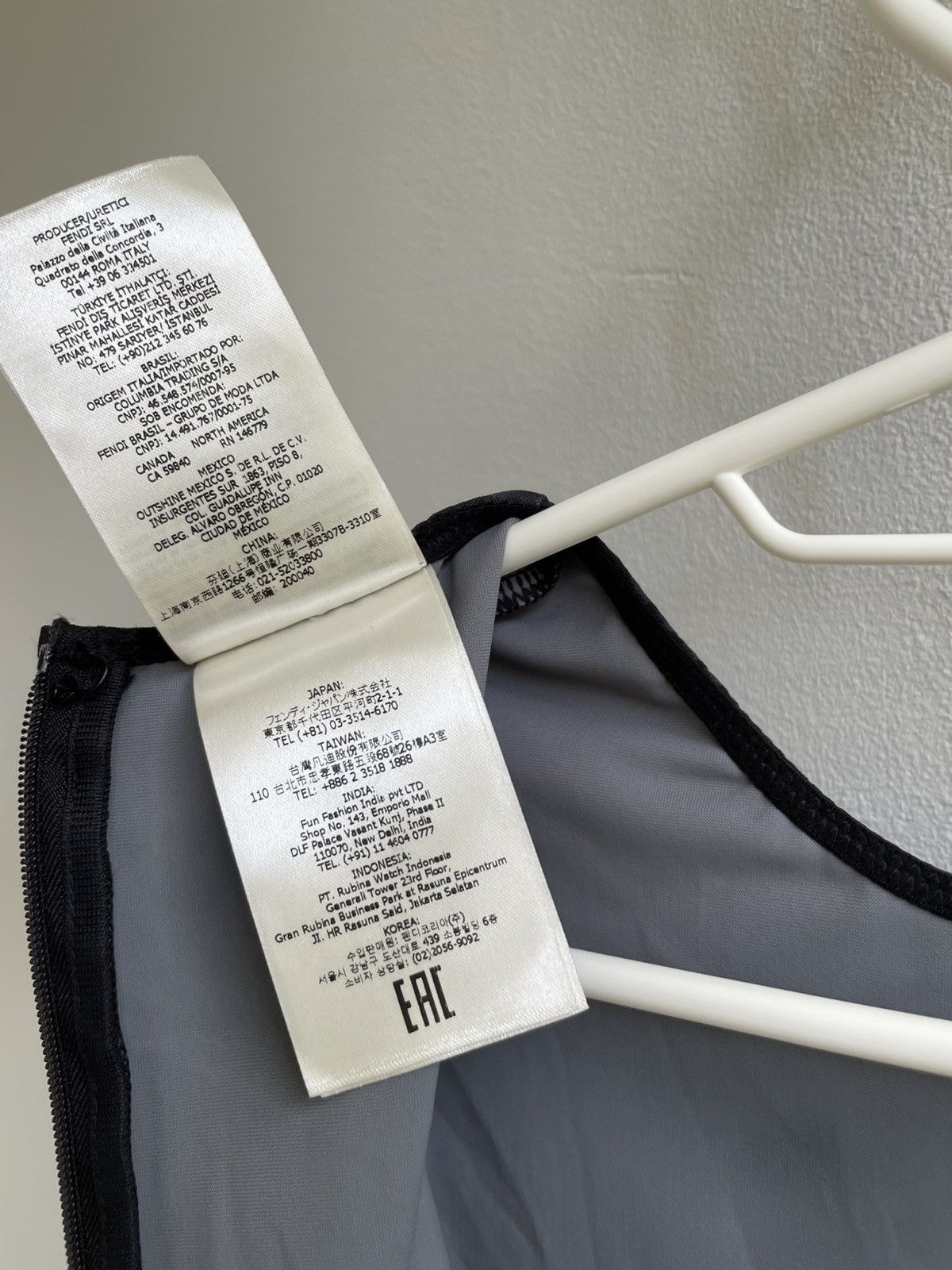 Fendi Fendi x SKIMS Monogram Mid Thigh Bodysuit Romper Onesie Size S / US 4 / IT 40 - 16 Thumbnail