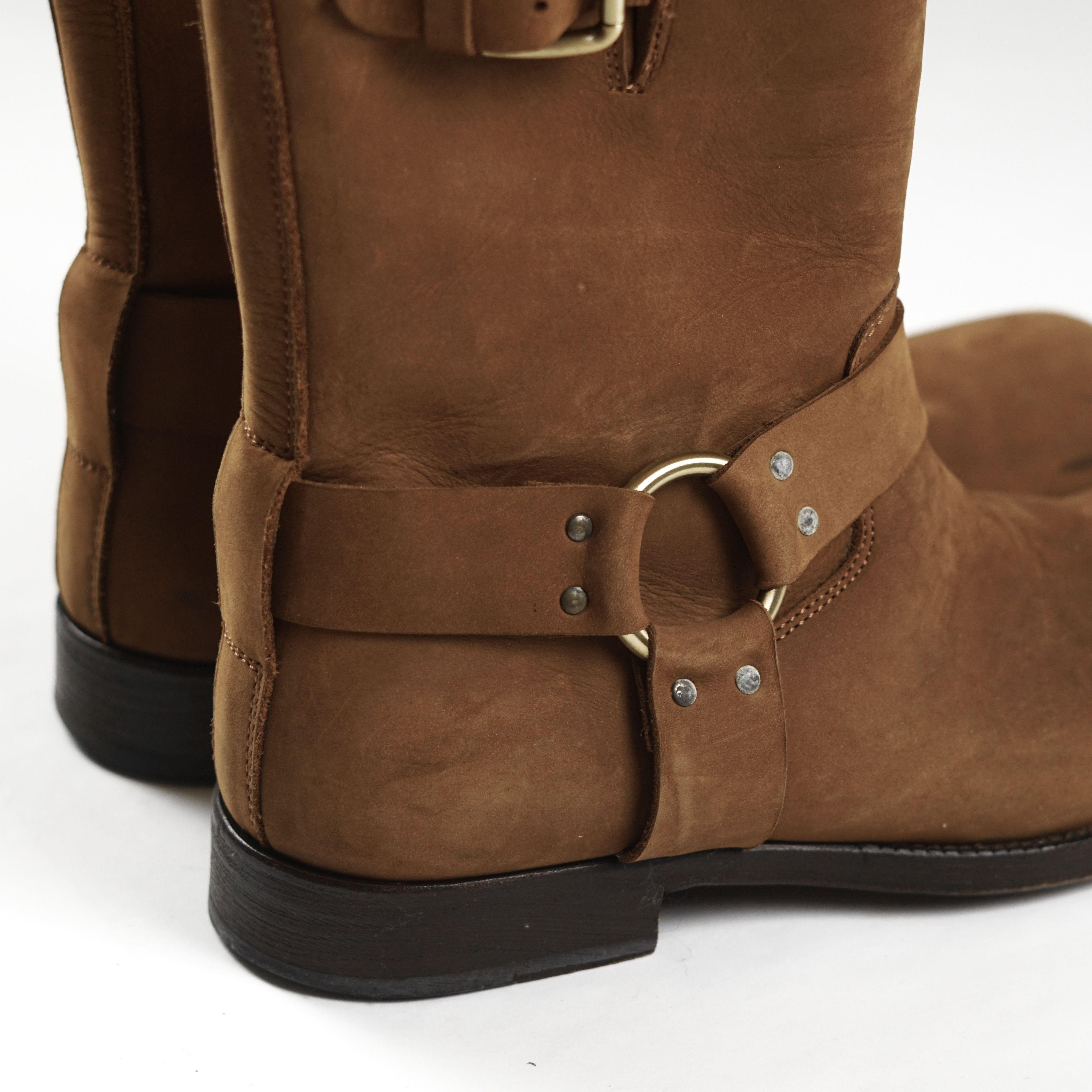 Dolce & Gabbana Dolce&Gabbana Suede Biker Boots Size US 7 / EU 40 - 6 Thumbnail