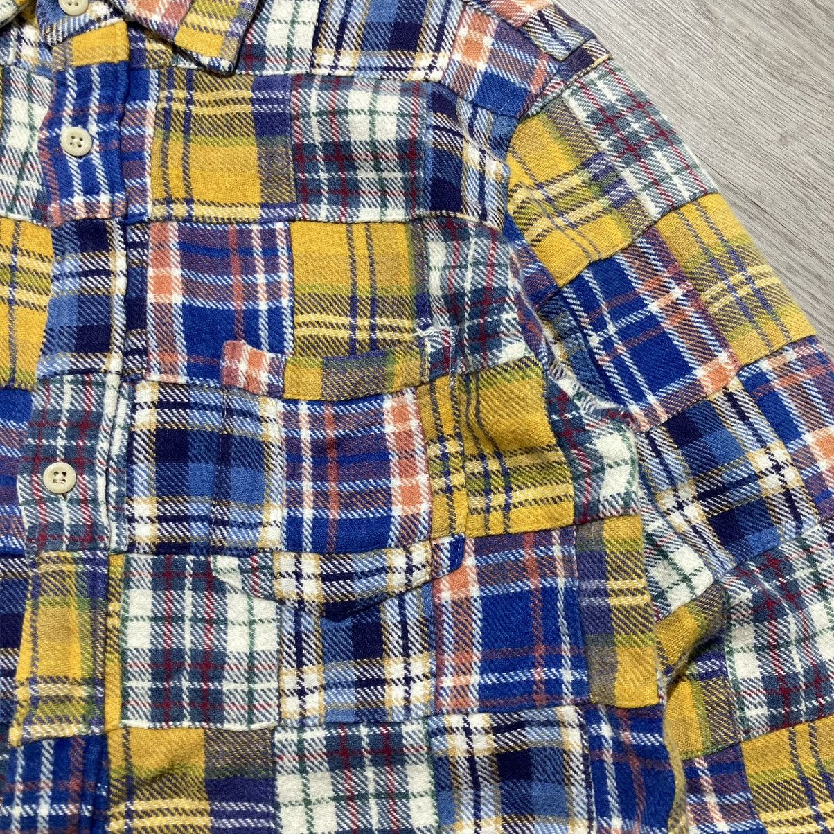 Sugar Cane 2000s Ships Patchwork Madrass Heavy Weight Button Up Shirt Size US S / EU 44-46 / 1 - 5 Thumbnail