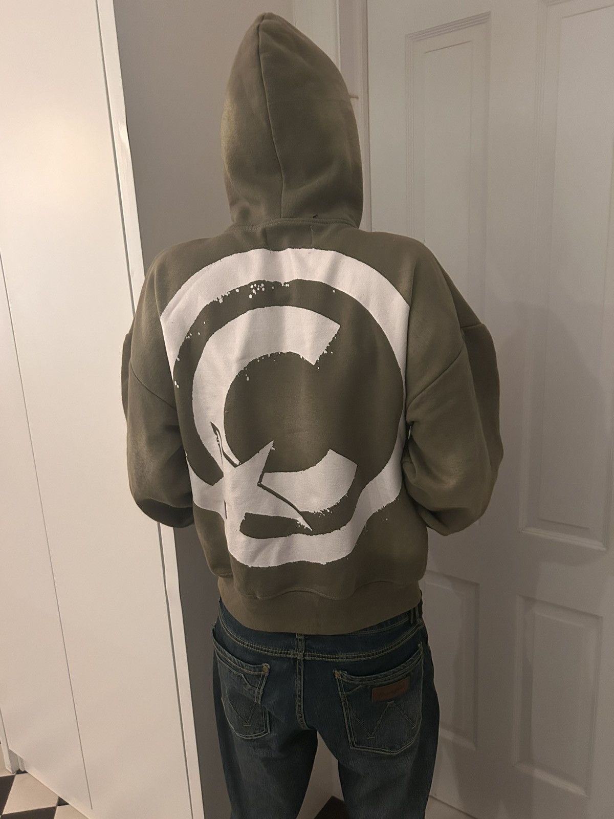 Other Clairvoyant Brand Green Hoodie, medium, white logo Size US M / EU 48-50 / 2 - 2 Thumbnail