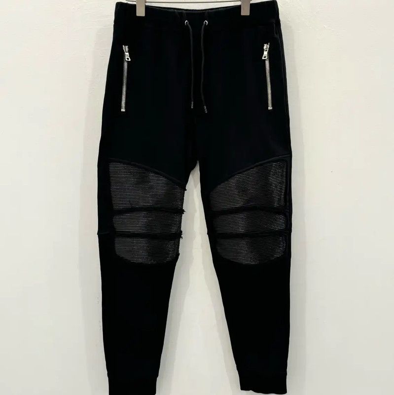Balmain Balmain Men's Black Casual Pants in Size L 0089 Size US 31 - 1 Thumbnail