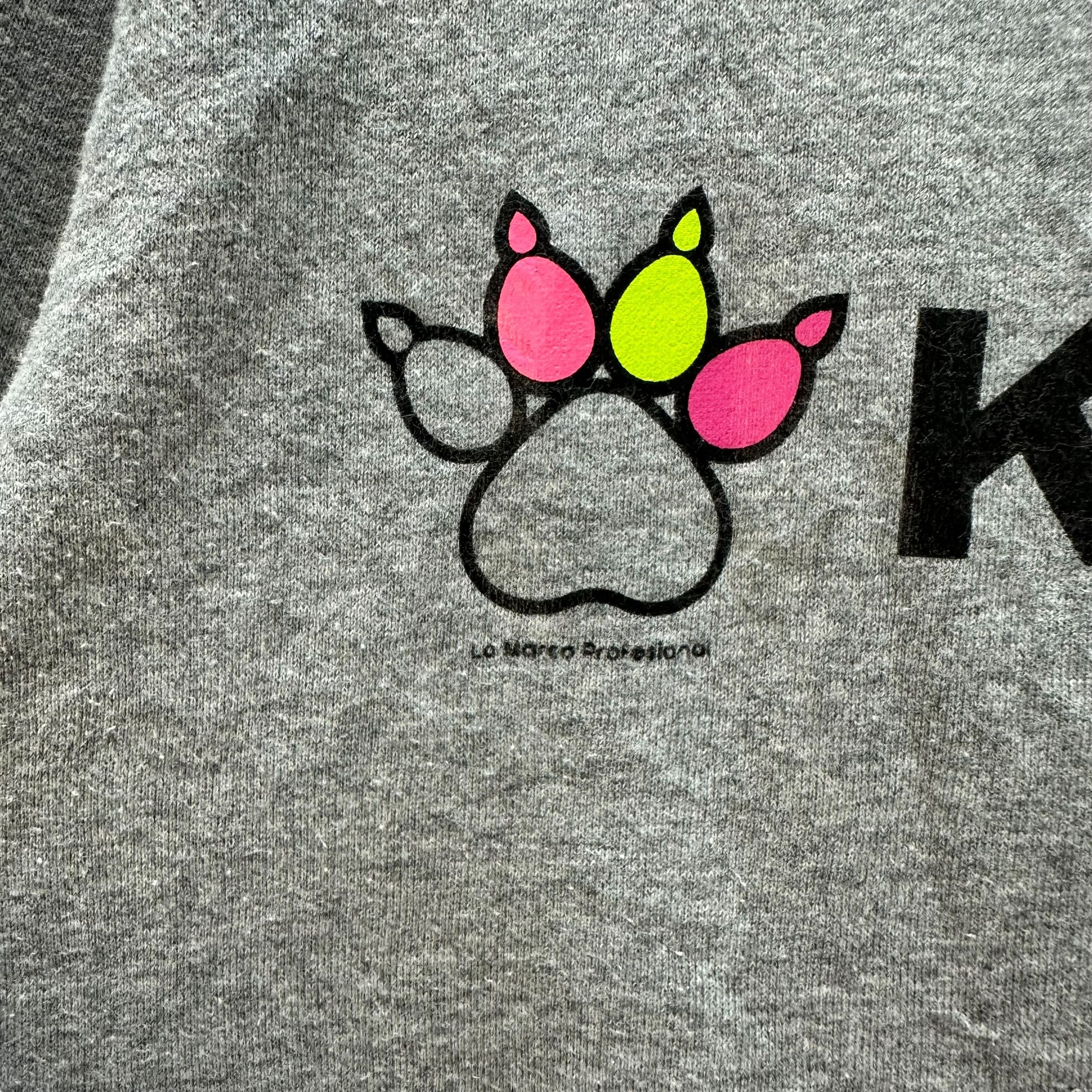 Japanese Brand KELME BIG LOGO GRAPHIC ZIPPER HOODIES #9055-53 Size US L / EU 52-54 / 3 - 4 Thumbnail
