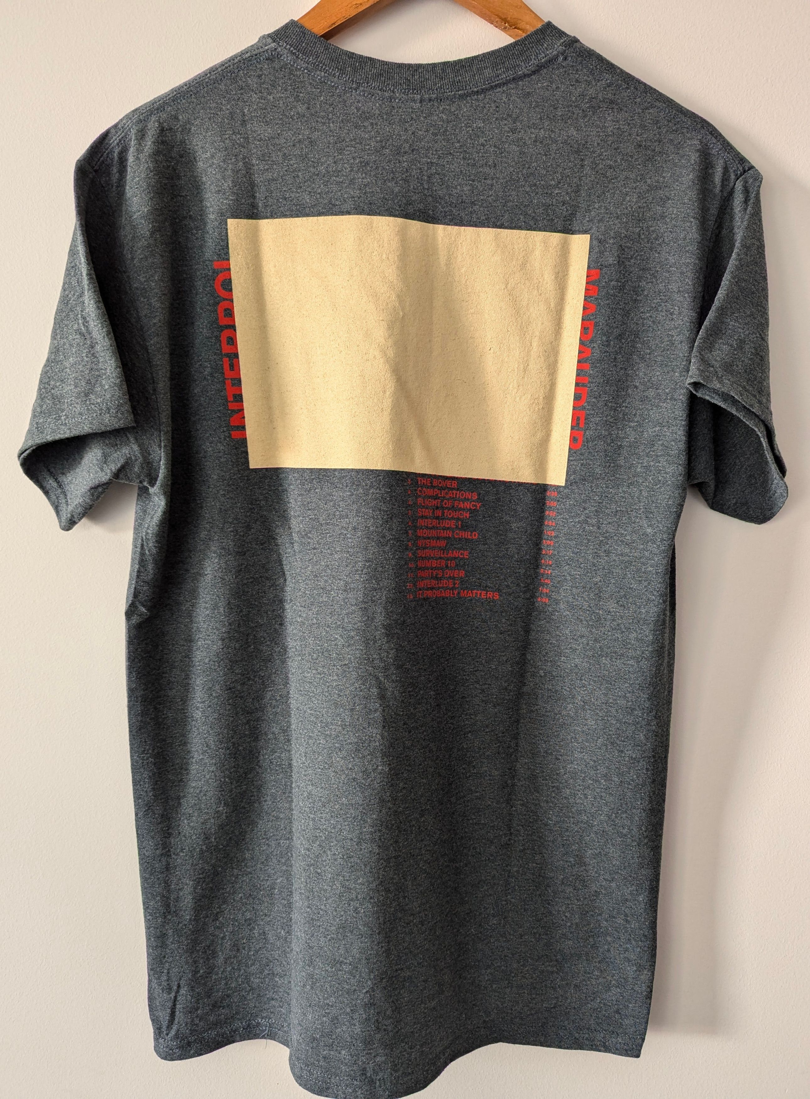 Gildan INTERPOL MARAUDER CONCERT TOUR T-SHIRT - ANTICS - ORIGINAL Size US M / EU 48-50 / 2 - 4 Thumbnail