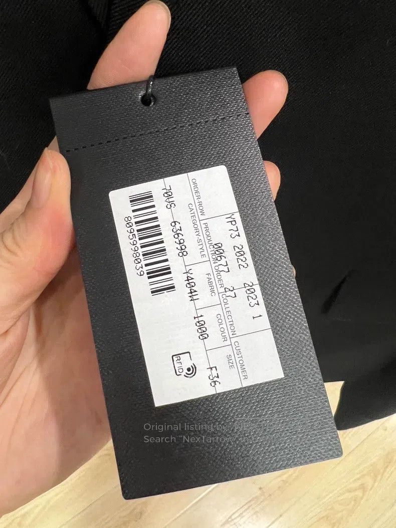 Saint Laurent Paris Saint Laurent Paris Pure Black Blazer Jacket Size XS / US 0-2 / IT 36-38 - 3 Thumbnail